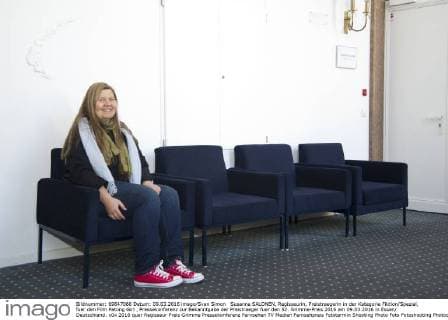 Susanna SALONEN, Regisseurin, Preistraegerin in der Kategorie Fiktion Spezial, fuer den Film Patong Girl , Pressekonferenz zur Bekanntgabe der Preistraeger fuer den 52. Grimme-Preis 2016 am 09.03.2016 in Essen Deutschland.