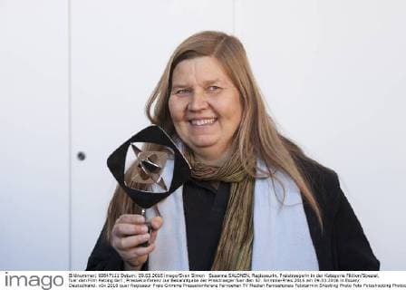 Susanna SALONEN, Regisseurin, Preistraegerin in der Kategorie Fiktion Spezial, fuer den Film Patong Girl , Pressekonferenz zur Bekanntgabe der Preistraeger fuer den 52. Grimme-Preis 2016 am 09.03.2016 in Essen Deutschland.