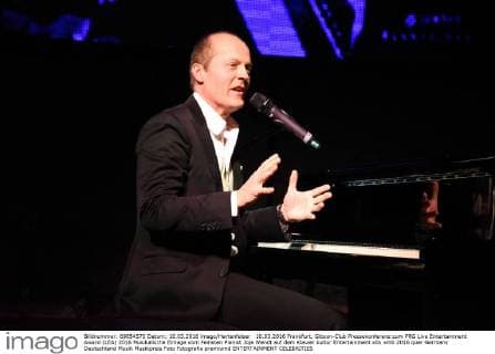 10.03.2016 Frankfurt, Gibson-Club Pressekonferenz zum PRG Live Entertainment Award (LEA) 2016 Musikalische Einlage vom Feinsten Pianist Joja Wendt auf dem Klavier