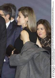 Spanish Royals King Felipe VI of Spain and Queen Letizia of Spain attend a concert in memory of 11M victims in Madrid, Spain. March 10, 2016.  (20160310022)