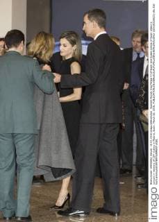 Spanish Royals King Felipe VI of Spain and Queen Letizia of Spain attend a concert in memory of 11M victims in Madrid, Spain. March 10, 2016.  (20160310023)
