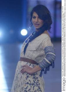Pakistan: PFDC sunsilk fashion week in Lahore Pakistani model presents creations by famous designer Saira Shakira on the third day of Pakistan Fashion Design Council (PFDC) Sunsilk Fashion Week 2016.  RanaxSajidxHussain
