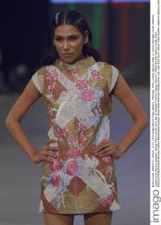 Pakistan: PFDC sunsilk fashion week in Lahore Pakistani model presents creations by famous designer Kamiar Rokni on the third day of Pakistan Fashion Design Council (PFDC) Sunsilk Fashion Week 2016.  RanaxSajidxHussain