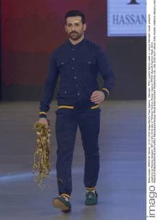 Pakistan: PFDC sunsilk fashion week in Lahore Pakistani model presents creations by famous designer HSY on the third day of Pakistan Fashion Design Council (PFDC) Sunsilk Fashion Week 2016.  RanaxSajidxHussain