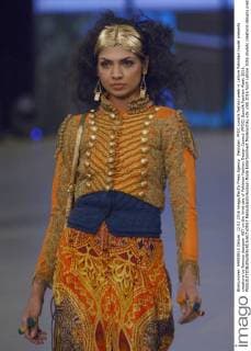 Pakistan: PFDC sunsilk fashion week in Lahore Pakistani model presents creations by famous designer HSY on the third day of Pakistan Fashion Design Council (PFDC) Sunsilk Fashion Week 2016.  RanaxSajidxHussain