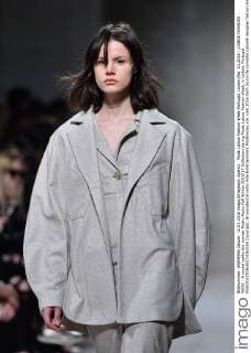 Moda Lisboa Fashion Week Portugal, Lisbon,Mar. 12,2016 - LISBOA FASHION WEEK - A model walks the runway Pedro Pedro Fall Winter 2016 17 Collection during Moda Lisboa Fashion Week, in Lisbon, Portugal.  Copyright: BrunoxdexCarvalho