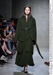 Moda Lisboa Fashion Week Portugal, Lisbon,Mar. 12,2016 - LISBOA FASHION WEEK - A model walks the runway Pedro Pedro Fall Winter 2016 17 Collection during Moda Lisboa Fashion Week, in Lisbon, Portugal.  Copyright: BrunoxdexCarvalho