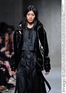 Moda Lisboa Fashion Week Portugal, Lisbon,Mar. 12,2016 - LISBOA FASHION WEEK - A model walks the runway Pedro Pedro Fall Winter 2016 17 Collection during Moda Lisboa Fashion Week, in Lisbon, Portugal.  Copyright: BrunoxdexCarvalho