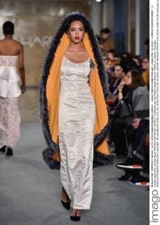 Lisboa Fashion Week Portugal, Lisbon,Mar. 12,2016 - LISBOA FASHION WEEK - A model walks the runway Rose Palhares Fall Winter 2016 17 Collection during Moda Lisboa Fashion Week, in Lisbon, Portugal.  Copyright: BrunoxdexCarvalho