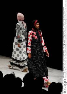 5th Indonesia Fashion Week - Tropical Garden Show Models showcase designs by Lusense KD (Luthy) at the Tropical garden show during The 5th Indonesia Fashion Week at Jakarta Convention Centre in Jakarta, Indonesia. The 5th Indonesia Fashion Week theme is Reflections of Culture.  RobertusxPudyanto