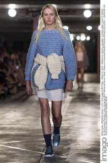 March 13, 2016 - Melbourne, Victoria, Australia - A model wears I Love Mr Mittens for the Premium Runway 6 show during the 2016 Melbourne Fashion Week. Melbourne Australia - ZUMAk106