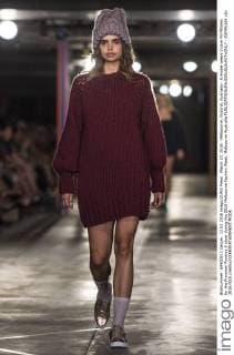 March 13, 2016 - Melbourne, Victoria, Australia - A model wears I Love Mr Mittens for the Premium Runway 6 show during the 2016 Melbourne Fashion Week. Melbourne Australia - ZUMAk106