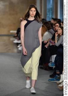 Lisboa Fashion Week Portugal, Lisbon,Mar. 13,2016 - LISBOA FASHION WEEK - A model walks the runway Awaytomars Fall Winter 2016 17 Collection during Moda Lisboa Fashion Week, in Lisbon, Portugal.  Copyright: BrunoxdexCarvalho