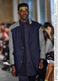 Lisboa Fashion Week Portugal, Lisbon,Mar. 13,2016 - LISBOA FASHION WEEK - A model walks the runway Awaytomars Fall Winter 2016 17 Collection during Moda Lisboa Fashion Week, in Lisbon, Portugal.  Copyright: BrunoxdexCarvalho