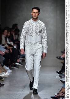 Lisboa Fashion Week Portugal, Lisbon,Mar. 13,2016 - LISBOA FASHION WEEK - A model walks the runway Nadir Tati Fall Winter 2016 17 Collection during Moda Lisboa Fashion Week, in Lisbon, Portugal.  Copyright: BrunoxdexCarvalho