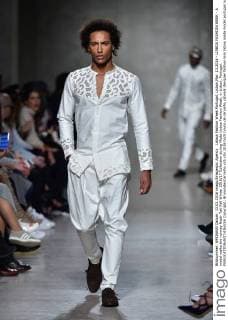 Lisboa Fashion Week Portugal, Lisbon,Mar. 13,2016 - LISBOA FASHION WEEK - A model walks the runway Nadir Tati Fall Winter 2016 17 Collection during Moda Lisboa Fashion Week, in Lisbon, Portugal.  Copyright: BrunoxdexCarvalho