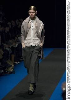 Japan: Divka autumn winter 2016 Tokyo A model on the runway during the Divka 2016 autumn winter fashion show at the Mercedes-Benz Fashion Week Tokyo.  AlessandroxDixCiommo