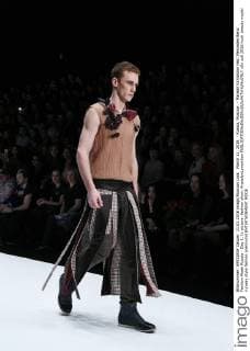 March 11, 2016. - Russia, Moscow. - Manezh Exhibition Hall. Mercedes-Benz Fashion Week Russia - Day 1. In picture: fashion show. AnatolyxLomokhov 