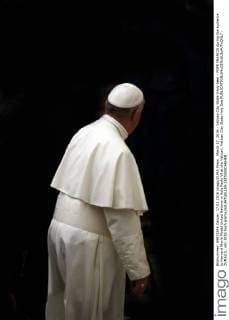 March 17, 2016 - Vatican City State (Holy See) - POPE FRANCIS during the audience to Harvard World Model United Nations in Aula Paolo VI at the Vatican. Vatican City State Holy See - ZUMAi15_