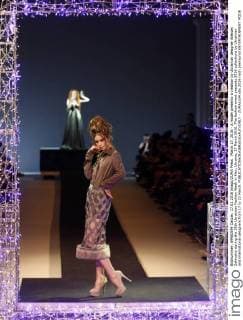 March 17, 2016 - A model presents a creation by Ukrainian designer Aleksey Zalevskiy during the 38th Ukrainian Fashion Week in Kiev, Ukraine, 17 March 2016. The fashion event presents 2016 collections by Ukrainian and international designers from 17 to 23 March. - ZUMAs334