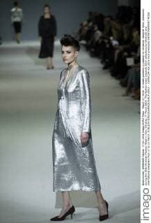 March 17, 2016 - A model presents a creation by Ukrainian designer Alina Zamanova during the 38th Ukrainian Fashion Week in Kiev, Ukraine, 17 March 2016. The fashion event presents 2016 collections by Ukrainian and international designers from 17 to 23 March. - ZUMAs334