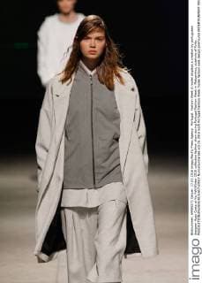 Portugal: Fashion Week A model displays a creation by portuguese designer Hugo Costa at his Fall Winter 2016 collection fashion show during Portugal Fashion Week in Matosinhos, outskirts of Porto.  NunoxGuimaraes