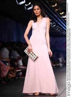 March 18, 2016 - Jakarta, Indonesia - A model walks in the runway at BCBGMAXAZRIA show during the 7th Plaza Indonesia Fashion Week Spring Summer 2016 in Jakarta, Indonesia, on March 17, 2016. Jakarta Indonesia  - ZUMAn230
