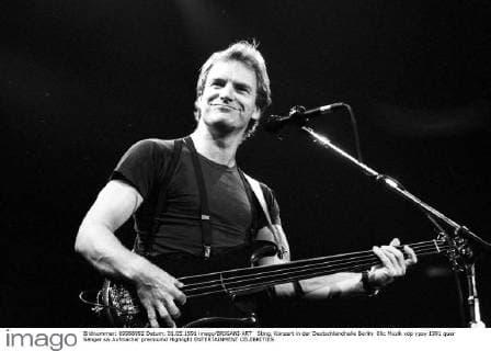 Sting, Konzert in der Deutschlandhalle Berlin