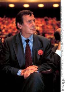 PDS - Parteitag «95 Berlin-Mitte, DEU, 27.01.1995, PDS - Parteitag im Haus am Koellnischen Park: Lothar Bisky, Vorsitzender der PDS,