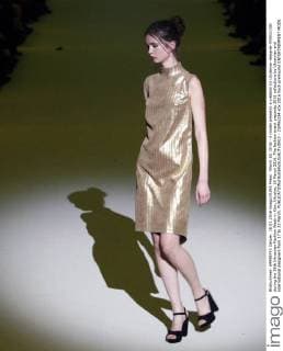 March 18, 2016 - A model presents a creation by Ukrainian designer PODOLYAN during the 38th Ukrainian Fashion Week in Kiev, Ukraine, 18 March 2016. The fashion event presents 2016 collections by Ukrainian and international designers from 17 to 23 March. - ZUMAs334