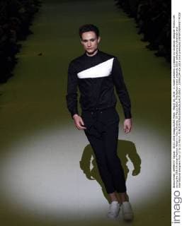 March 18, 2016 - A model presents a creation by Ukrainian designer PODOLYAN during the 38th Ukrainian Fashion Week in Kiev, Ukraine, 18 March 2016. The fashion event presents 2016 collections by Ukrainian and international designers from 17 to 23 March. - ZUMAs334