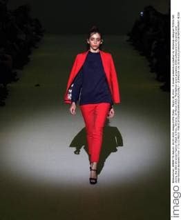 March 18, 2016 - A model presents a creation by Ukrainian designer PODOLYAN during the 38th Ukrainian Fashion Week in Kiev, Ukraine, 18 March 2016. The fashion event presents 2016 collections by Ukrainian and international designers from 17 to 23 March. - ZUMAs334