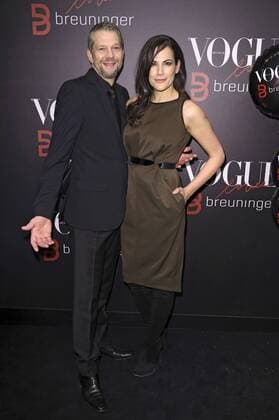 Kai Wiesinger und Bettina Zimmermann beim VOGUE loves Breuninger Event bei Breuninger Karlspassage. Stuttgart, 18.03.2016 Foto:xS.xGabschx xFuturexImage