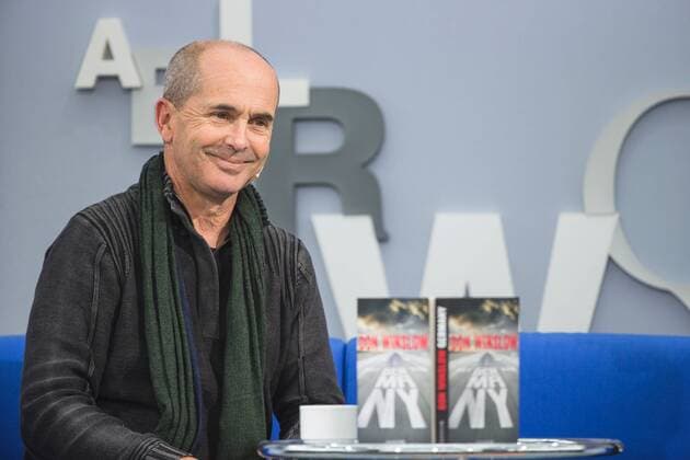Leipziger Buchmesse 2016. Schriftsteller Don Winslow mit seinem Buch Germany am 18.03.2016 auf der Leipziger Buchmesse 2016.