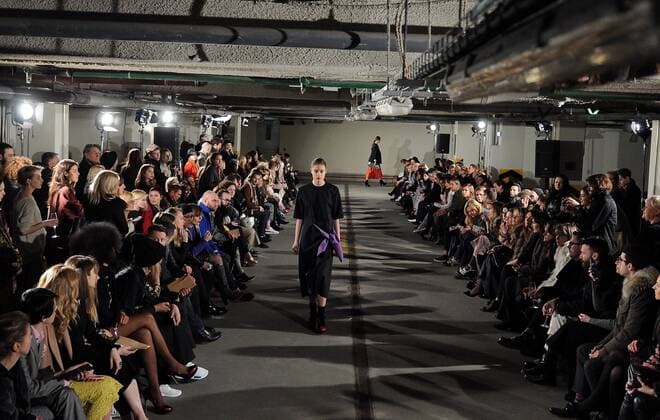 March 19, 2016 - Kiev, Ukraine - The model shows a collection of designer Litkovskaya in the framework of fashion week in the territory of parking Fairmont Hotel Kiev. Ukraine, Saturday, March 19, 2016 Kiev Ukraine  - ZUMAn230