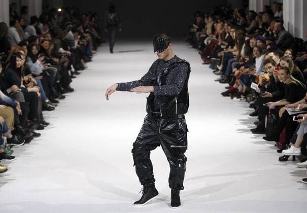 March 21, 2016 - A model presents a creation by Ukrainian designer ROUSSIN by Sofia Rousinovich, during the 38th Ukrainian Fashion Week in Kiev, Ukraine, 21 March 2016. The fashion event presents 2016 collections by Ukrainian and international designers from 17 to 23 March. - ZUMAs334