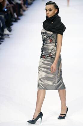 March 21, 2016 - A model presents a creation by Ukrainian designer DESSERTS during the 38th Ukrainian Fashion Week in Kiev, Ukraine, 21 March 2016. The fashion event presents 2016 collections by Ukrainian and international designers from 17 to 23 March. - ZUMAs334