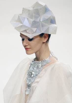 March 21, 2016 - A model presents a creation by Ukrainian designer Aina GASSE during the 38th Ukrainian Fashion Week in Kiev, Ukraine, 21 March 2016. The fashion event presents 2016 collections by Ukrainian and international designers from 17 to 23 March. - ZUMAs334