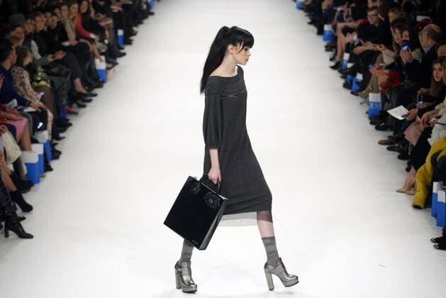 March 21, 2016 - A model presents a creation by Ukrainian designer Aina GASSE during the 38th Ukrainian Fashion Week in Kiev, Ukraine, 21 March 2016. The fashion event presents 2016 collections by Ukrainian and international designers from 17 to 23 March. - ZUMAs334