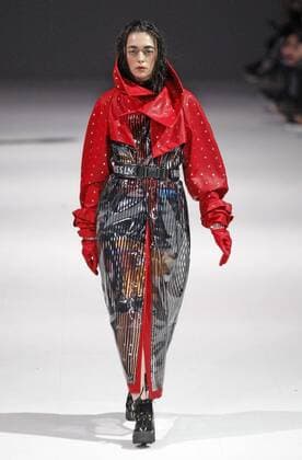 March 21, 2016 - Kiev, ukraine - A model presents a creation by Ukrainian designer ROUSSIN by Sofia Rousinovich during the Ukrainian Fashion Week, in Kiev, Ukraine,on 21 March,2016. The event presents Autumn Winter 2016-2017 collections by Ukrainian and international designers from 17 to 23 March. Kiev ukraine  - ZUMAn230