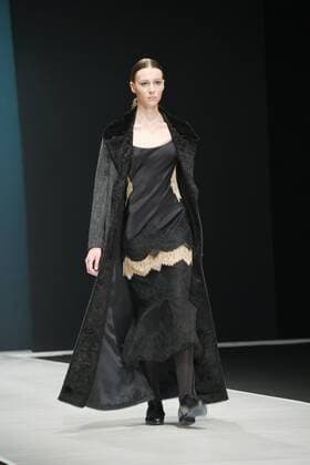 March 22, 2016. - Russia, Moscow. - Gostiny Dvor. Made in Russia Fashion Week in Moscow. Day One. In picture: Valentin Yudashkin fashion show AnatolyxLomokhov 
