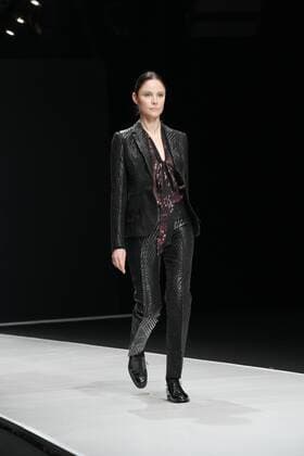 March 22, 2016. - Russia, Moscow. - Gostiny Dvor. Made in Russia Fashion Week in Moscow. Day One. In picture: Valentin Yudashkin fashion show AnatolyxLomokhov 