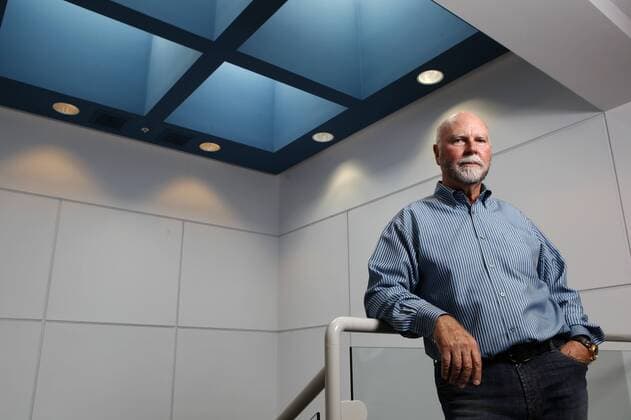 Sept. 19, 2011 - San Diego, California - 9 19 2011 La Jolla , California.J. Craig Venter, La Jolla biologist and head of the J. Craig Venter Institute Photo Sean M.Haffey - ZUMAs44_