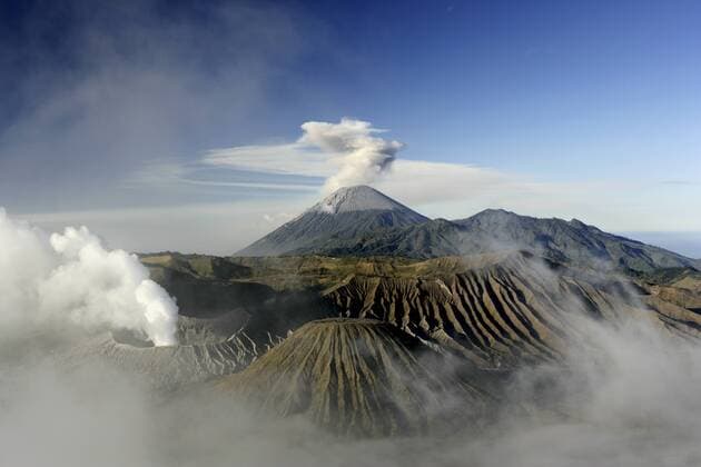 Indonesia, Java, Volcanos Bromo, Batok and Semeru  DSGF001001