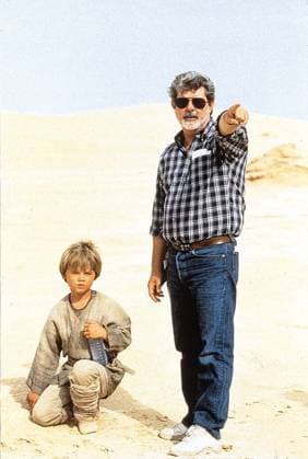 Star Wars: Episode - Die dunkle Bedrohung Set George Lucas Jake Lloyd, Copyright: TBM UnitedArchives9924027