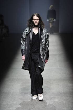 March 24, 2016 - Beijing, Beijing, CHN - Beijing, CHINA - March 24 2016: (EDITORIAL USE ONLY. CHINA OUT) 2016 F W Beijing Fashion Week: Models present ALEXANDER.T.ZHAO show. Beijing CHN  - ZUMAs145