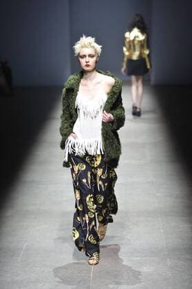 March 24, 2016 - Beijing, Beijing, CHN - Beijing, CHINA - March 24 2016: (EDITORIAL USE ONLY. CHINA OUT) 2016 F W Beijing Fashion Week: Models present ALEXANDER.T.ZHAO show. Beijing CHN  - ZUMAs145