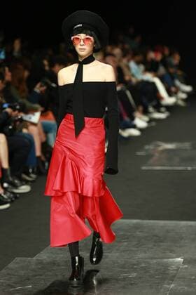 The second day of Seoul fashion week, CHARM S fashion show in Seoul, South Korea on 24th March, 2016.(China and South Korea Out)  20160323557