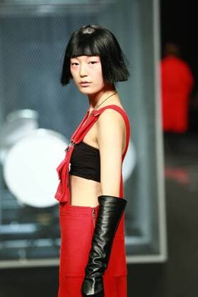 The second day of Seoul fashion week, CHARM S fashion show in Seoul, South Korea on 24th March, 2016.(China and South Korea Out)  20160323587