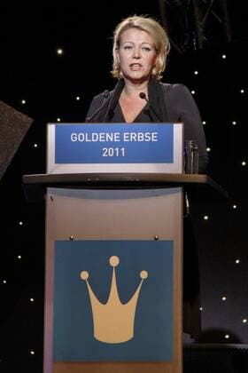 Marion Horn - Verleihnung der GOLDENE ERBSE vom Märchenland e.V. im Estrel Festival Center in Berlin am 15.11.2011. Verleihung GOLDENE ERBSE